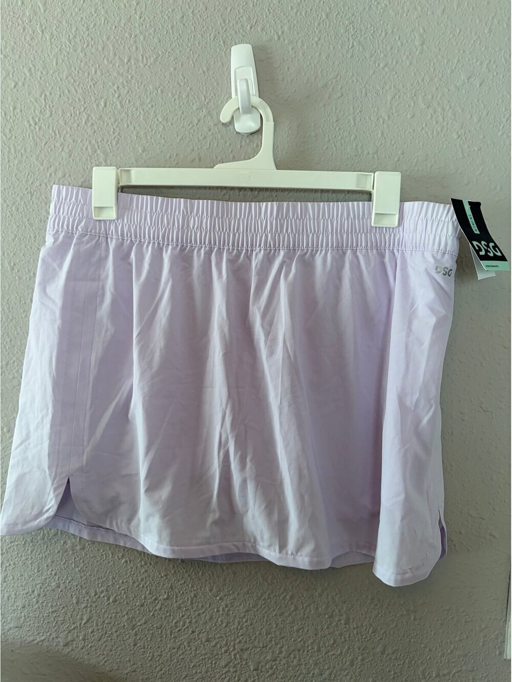 NWT DSG Mid-Rise Stride Skort Light Purple size XL. $35 retail